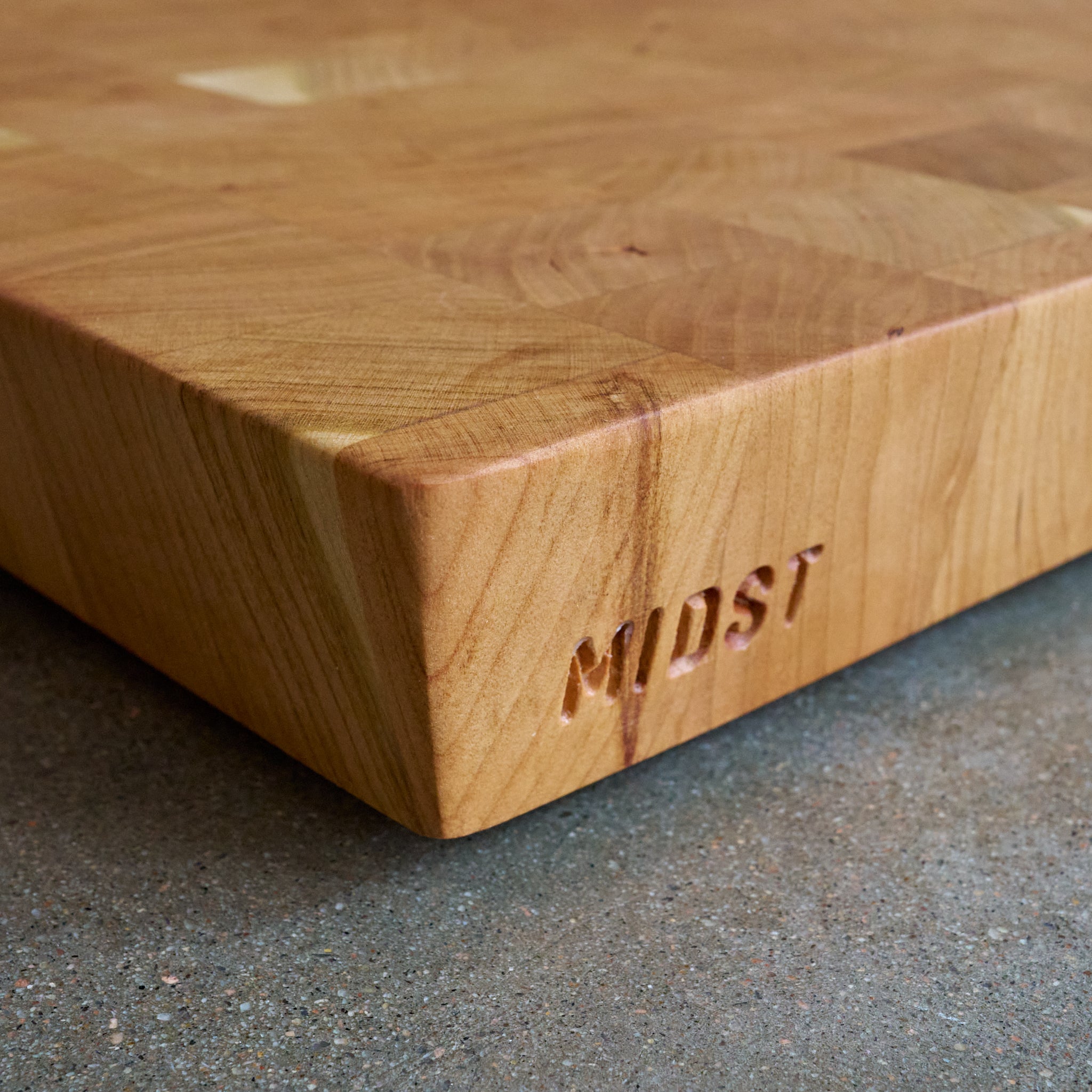 Midst End Grain Cherry Cutting Board 17x24