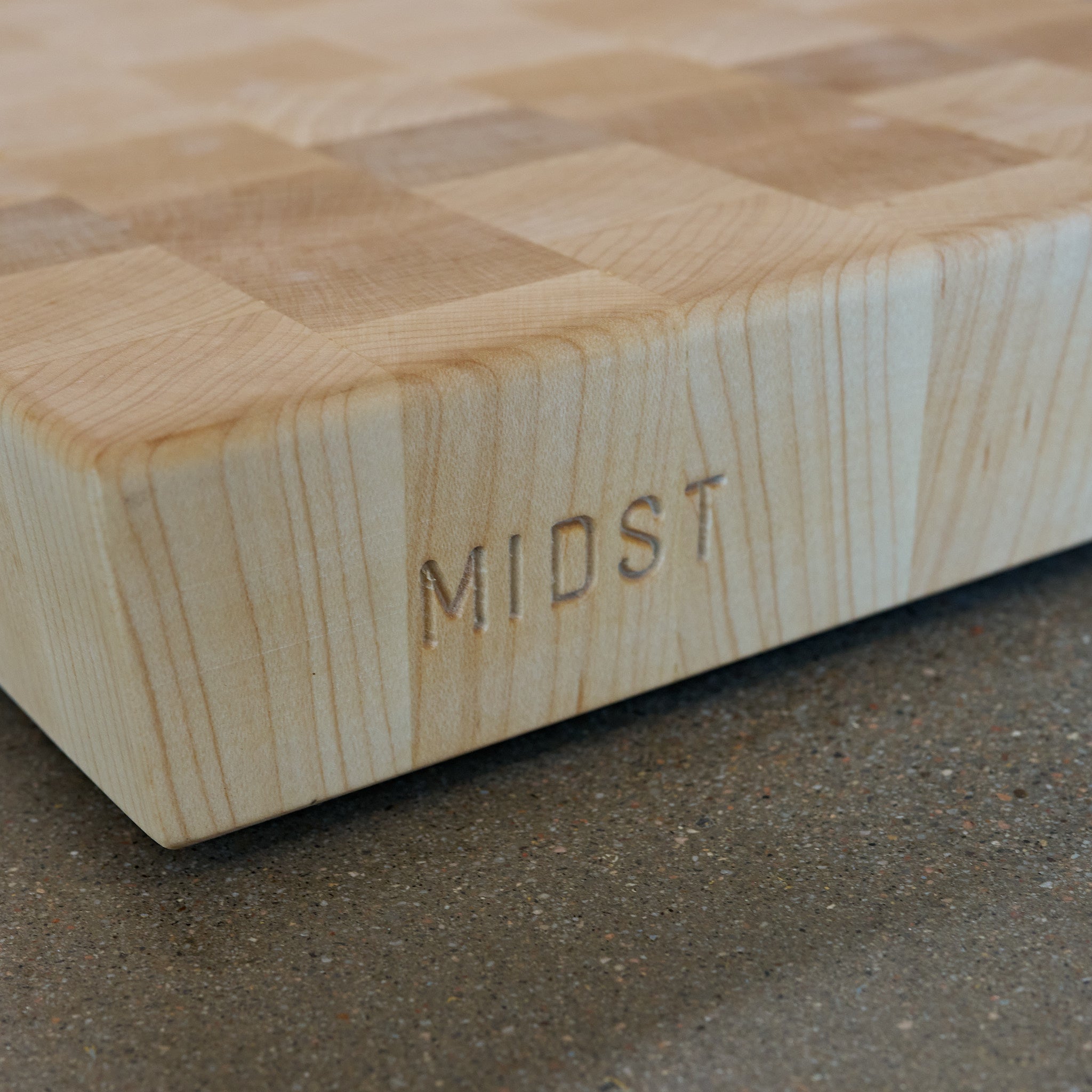 Midst End Grain Maple Cutting Board 17x24